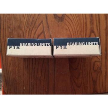 TWO (2) FYH BEARING UNITS SBPFL 20619KG5