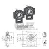 2x 1 1/8 in Take Up Units Cast Iron UCT206-18 Mounted Bearing UC206-18 + T206 #2 small image