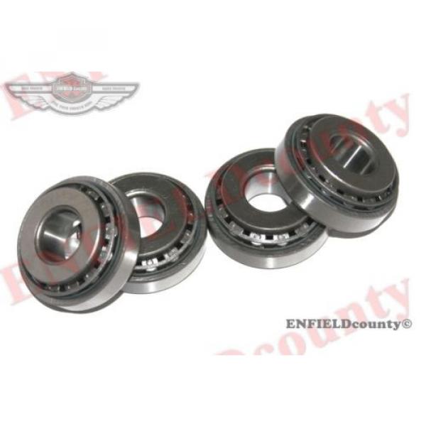 NEW SET OF 4 UNITS INNER PINION BEARING TAPERED CONE JEEP WILLYS REAR AXLE @AUD #3 image